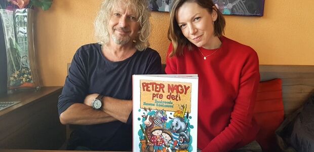 Peter Nagy má novinku: Vydal knihu pred deti, ktorú mu ilustrovala...