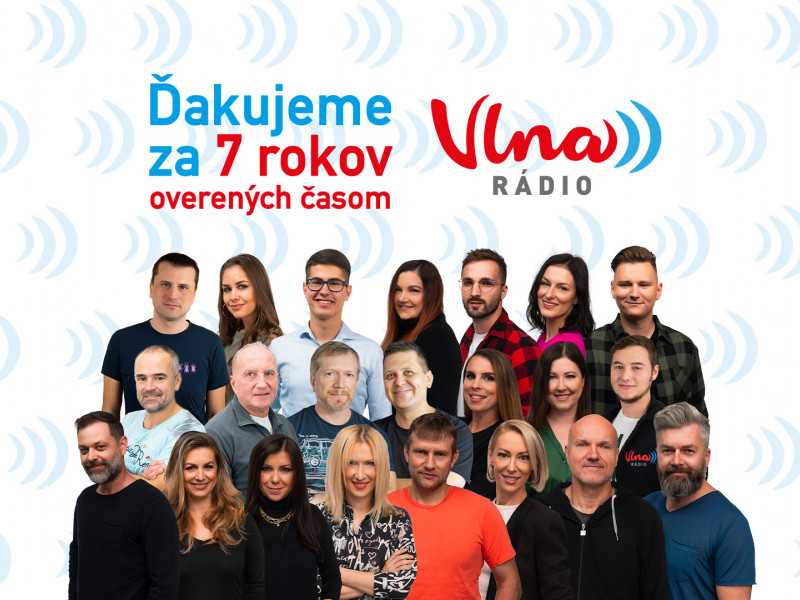 Rádio Vlna oslavuje krásnych 7 rokov!