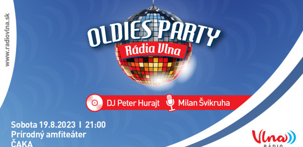 Oldies Párty Rádia Vlna v obci Čaka