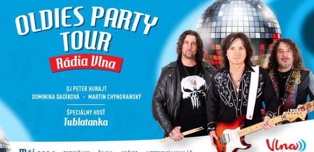 LEGENDÁRNA OLDIES PARTY TOUR RÁDIA VLNA JE SPÄŤ!