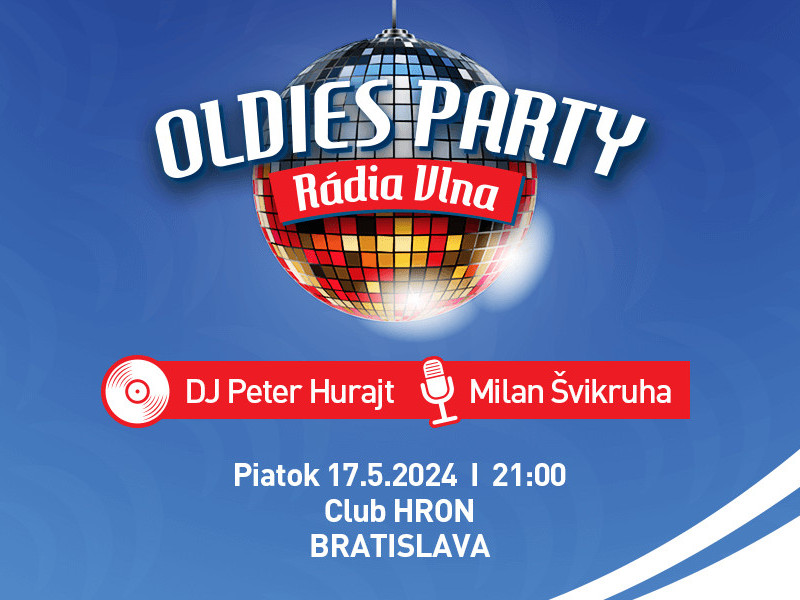 Oldies Party Rádia Vlna v Bratislave!