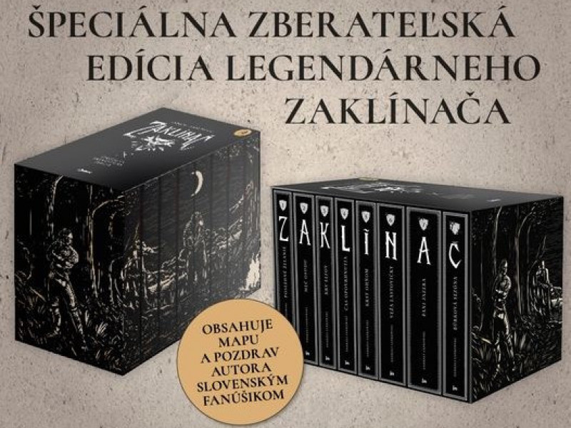 Dnešný knižný tip nadchne všetkých fanúšikov fantasy! Vychádza Zaklínač v špeciálnej zberateľskej edícii!