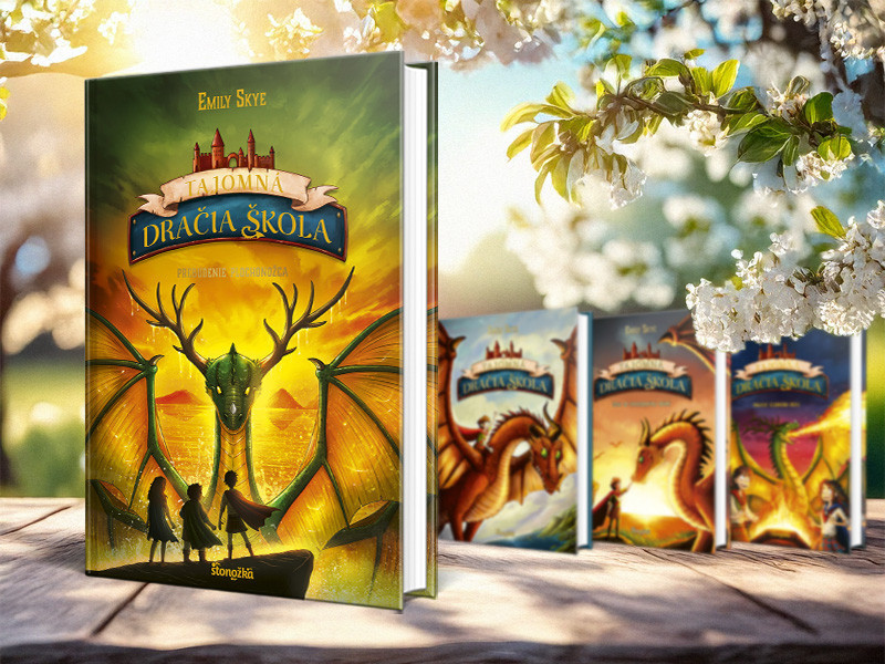 Tajomná dračia škola: Nová obľúbená fantasy séria pre mladých čitateľov