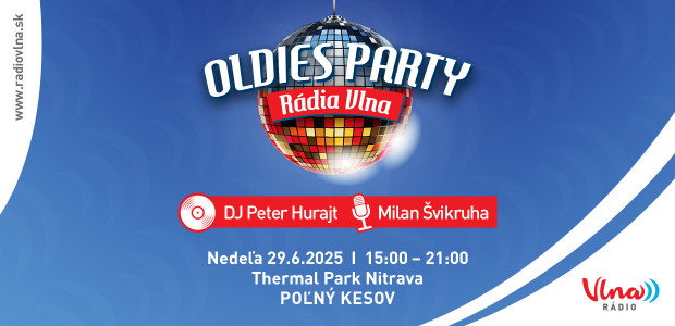 Oldies Party Rádia Vlna v Thermal Parku Nitrava