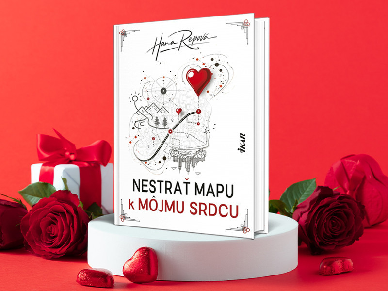 Nestrať mapu k môjmu srdcu – novinka od Hany Repovej