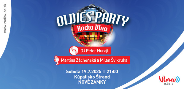 Oldies Party Rádia Vlna na kúpalisku Štrand v Nových Zámkoch