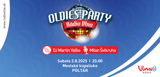 Oldies Party Rádia Vlna na mestskom kúpalisku v Poltári