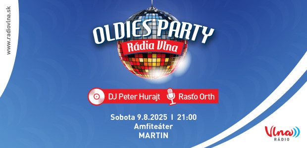 Oldies Party Rádia Vlna v Amfiteátri v Martine