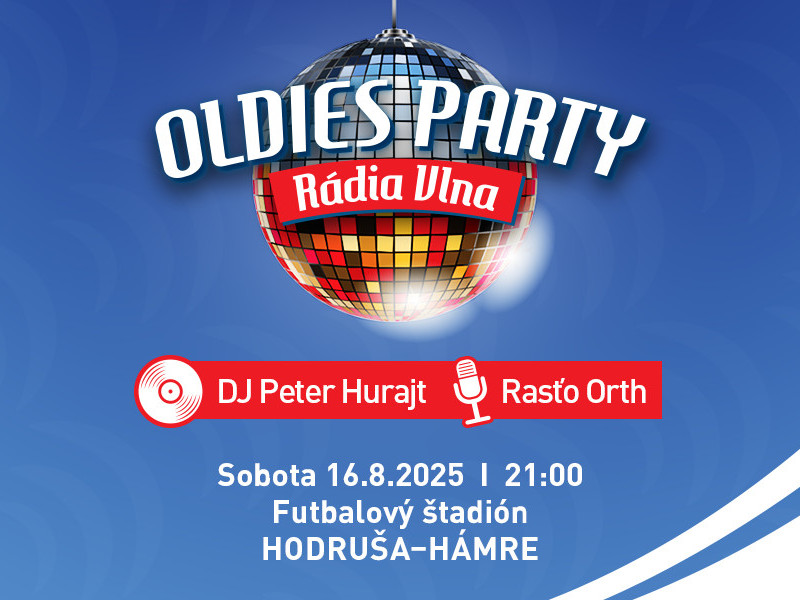 Oldies Party Rádia Vlna na Futbalovom štadióne v Hodruši-Hámroch