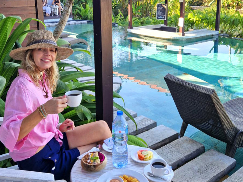 Ako rastie ryža na Bali: Didiana sa prešla po ryžových poliach s miestnym farmárom
