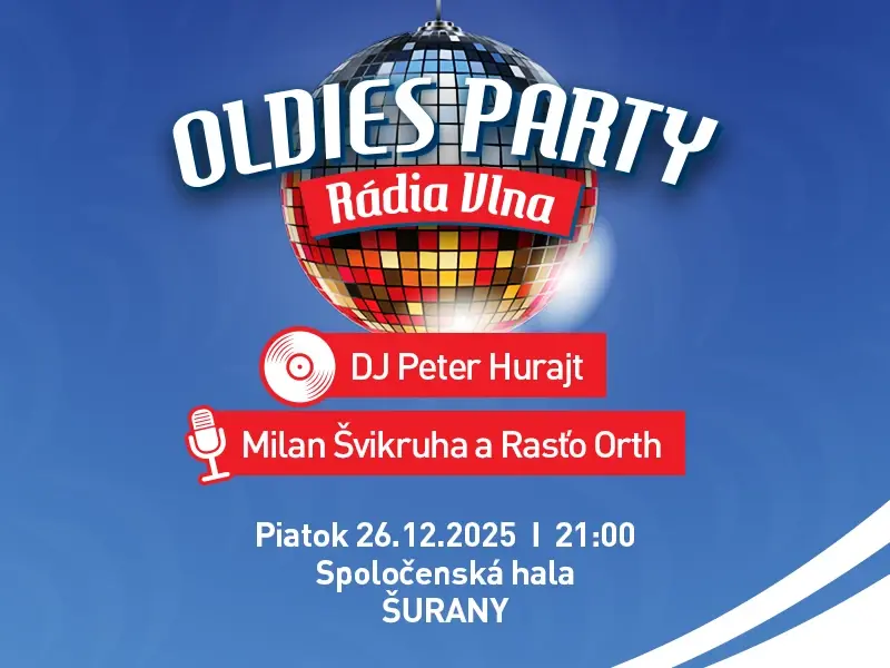 Štefanská Oldies Party Rádia Vlna prichádza do Šurian