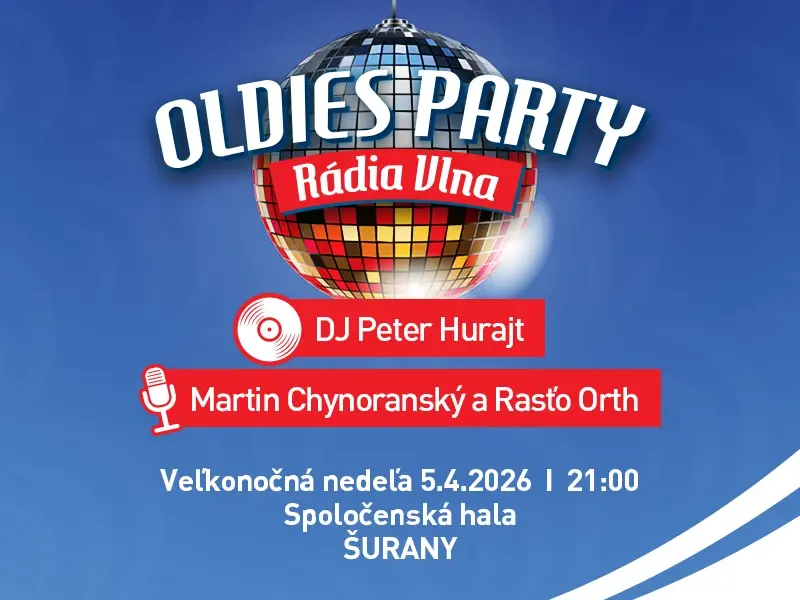 Veľkonočná Oldies Party Rádia Vlna v Šuranoch