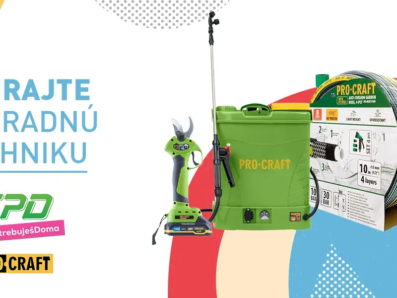 Pochváľte sa úrodou a vyhrajte záhradnú techniku
